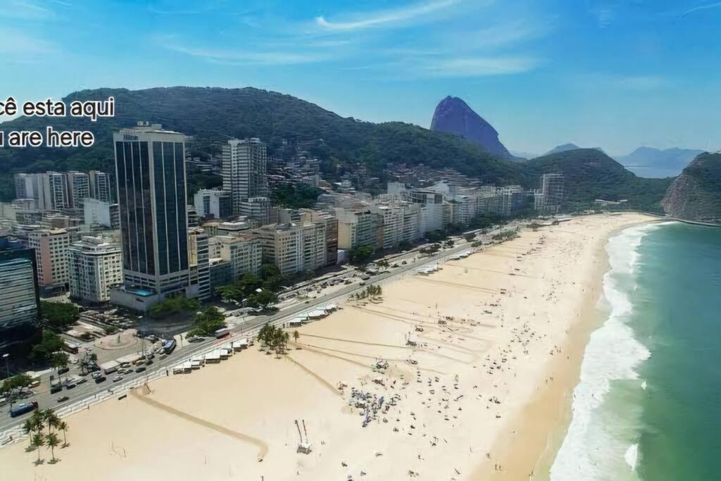 Apartamento Copacabana Beach - Apartamento Confortavel Posto 2 Vista Mar Rio de Janeiro Eksteriør bilde